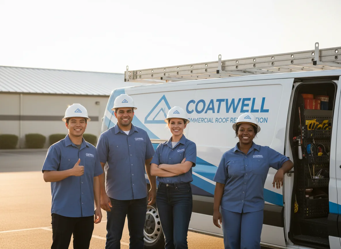 Commercial roof coating company in Bethel, MO